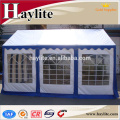 Carpa china de 16x22 con techo de marquesina y techo